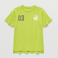 Xersion Little & Big Kid Boys Crew Neck Short Sleeve Quick Dry Jersey