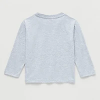 Toddler Boys Long Sleeve Regular Fit Monster Jam Graphic T-Shirt