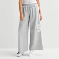 Arizona Womens Juniors Wide Leg Sweatpant