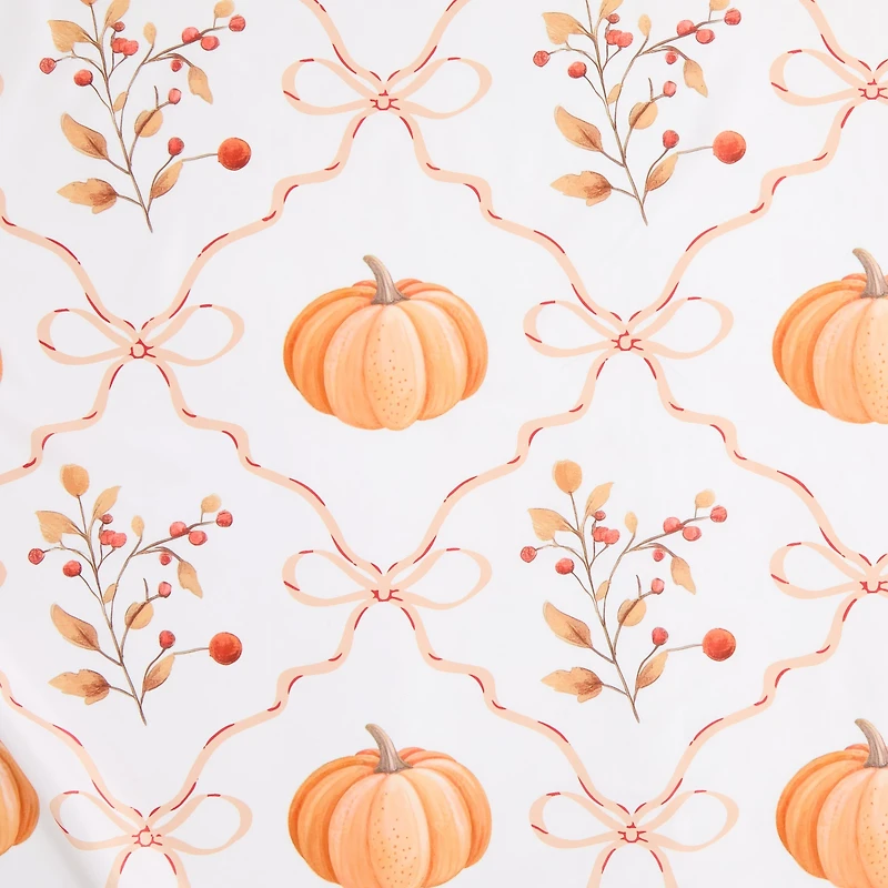Avanti Pumpkin Shower Curtain