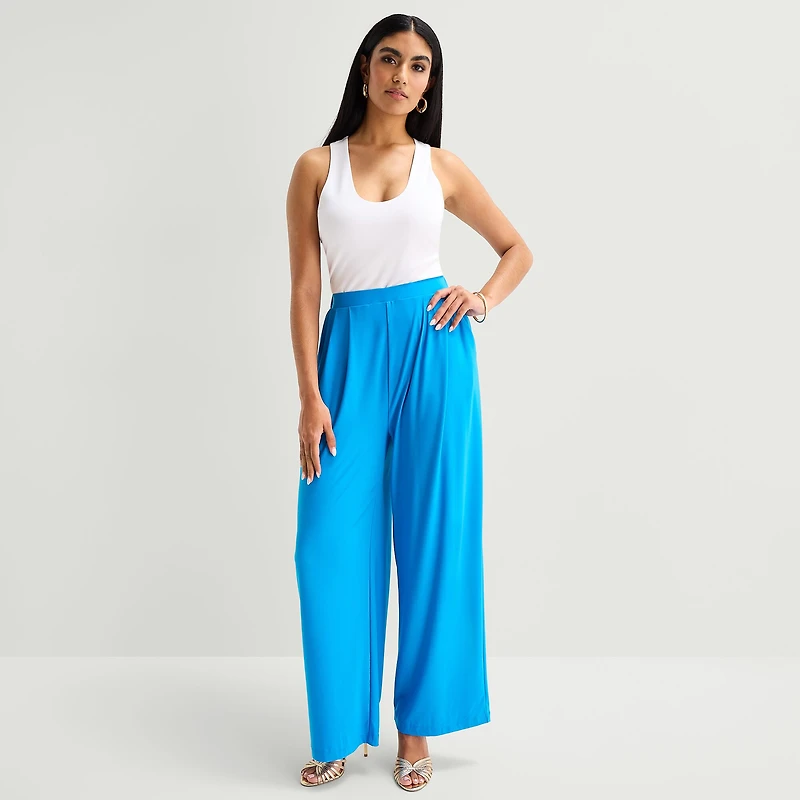 Bold Elements Womens U Neck Sleeveless Blouse