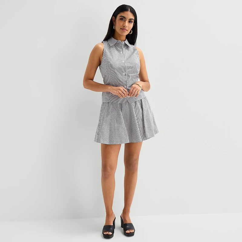 Bold Elements Womens Mini Flared Skirt