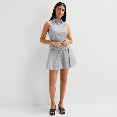 Bold Elements Womens Mini Flared Skirt