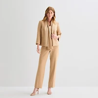 Black Label by Evan-Picone Tweed Womens Classic Fit Suit Jacket