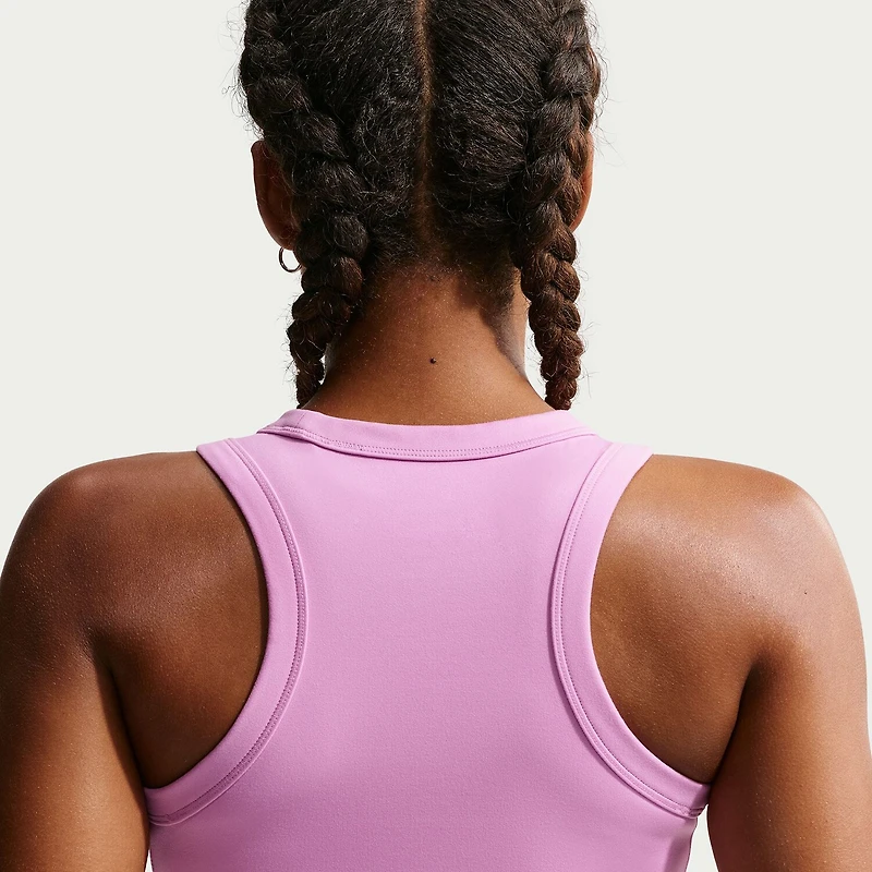 Nike Womens High Neck Sleeveless Active Tank Top