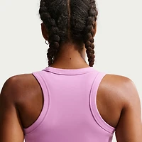 Nike Womens High Neck Sleeveless Active Tank Top