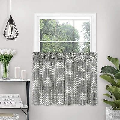 Achim Bedford 2-pc. Rod Pocket Window Tier