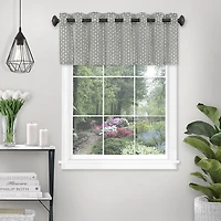 Achim Bedford Rod Pocket Tailored Valance