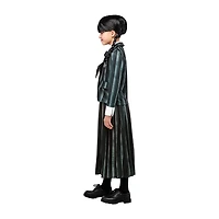 Little & Big Kid Girls Black Nevermore Academy Uniform The Addams Family Wednesday 3-pc. Costume