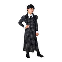 Little & Big Kid Girls Nevermore Academy The Addams Family Wednesday Addams Costume