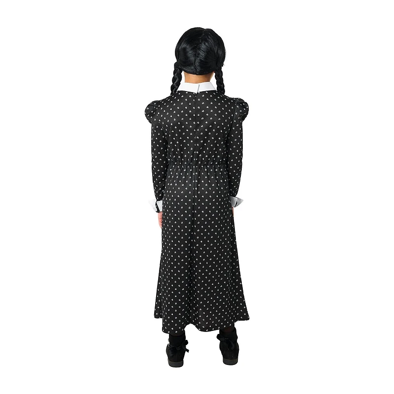 Little & Big Kid Girls Nevermore Academy The Addams Family Wednesday Addams Costume