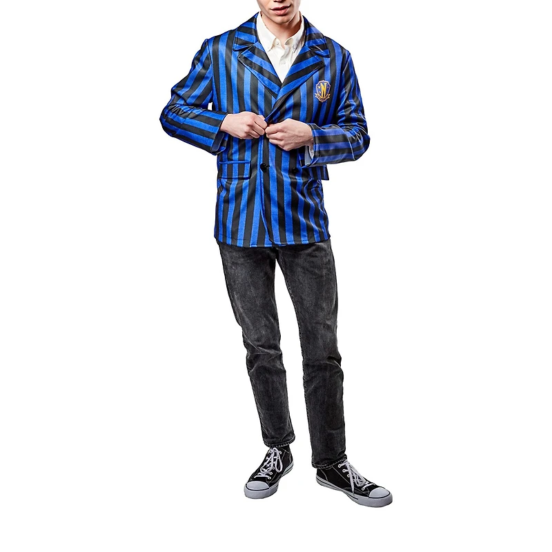 Mens Nevermore Academy Mens Uniform Jacket Costume