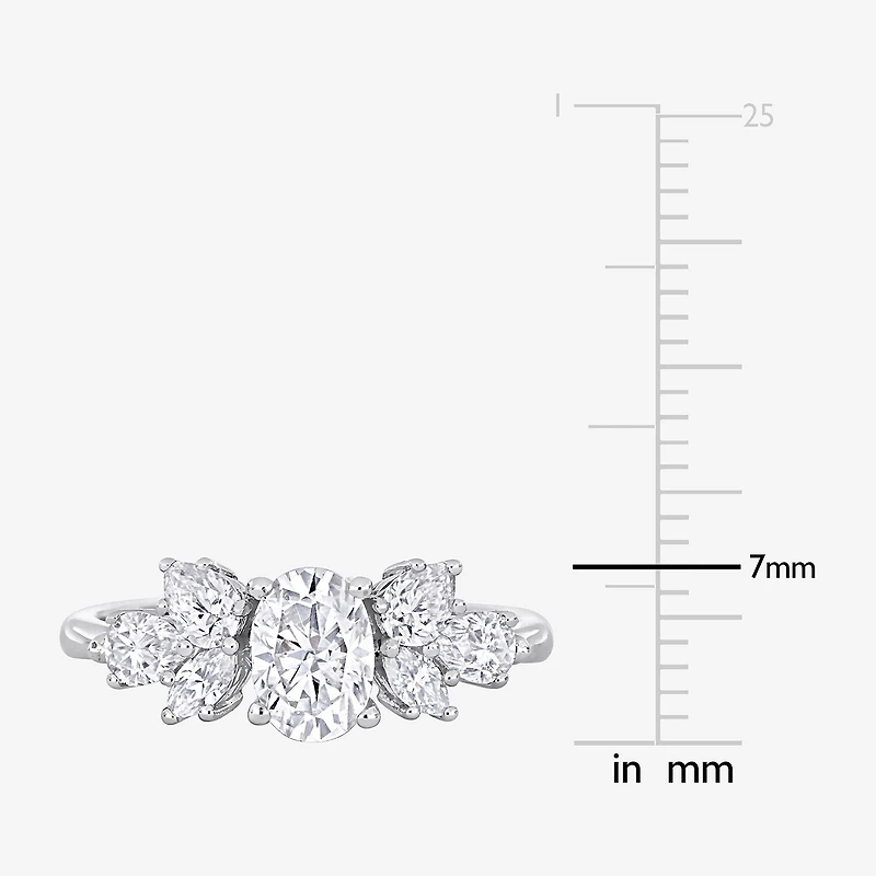 Womens / CT. T.W. Lab Created White Moissanite 10K Gold Engagement Ring