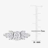 Womens / CT. T.W. Lab Created White Moissanite 10K Gold Engagement Ring