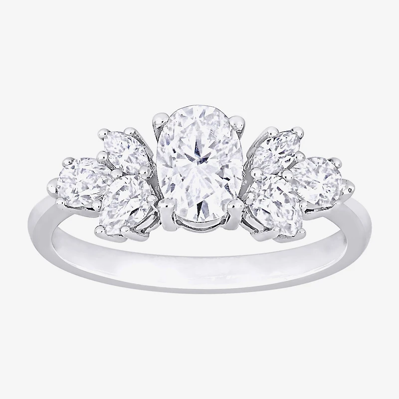 Womens / CT. T.W. Lab Created White Moissanite 10K Gold Engagement Ring