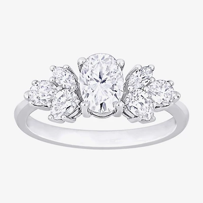 Womens / CT. T.W. Lab Created White Moissanite 10K Gold Engagement Ring