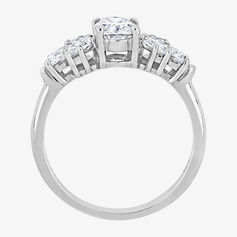Womens / CT. T.W. Lab Created White Moissanite 10K Gold Engagement Ring