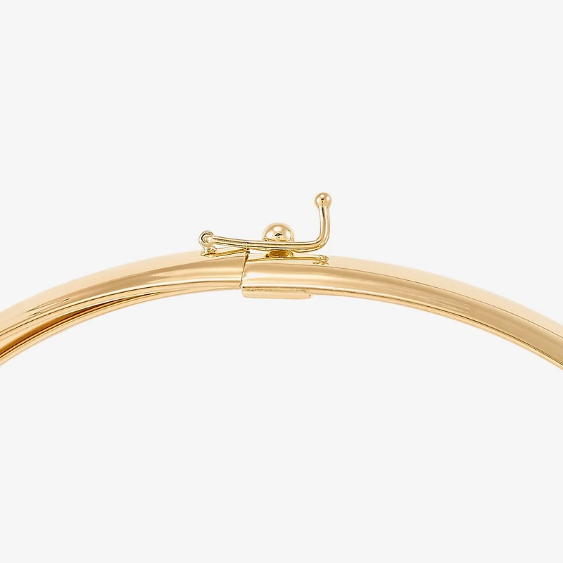 Womens 10K Gold Bangle Bracelet