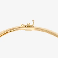 Womens 10K Gold Bangle Bracelet