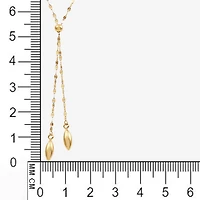 Gold Addiction Womens 14K Gold 18 Inch Y Necklace