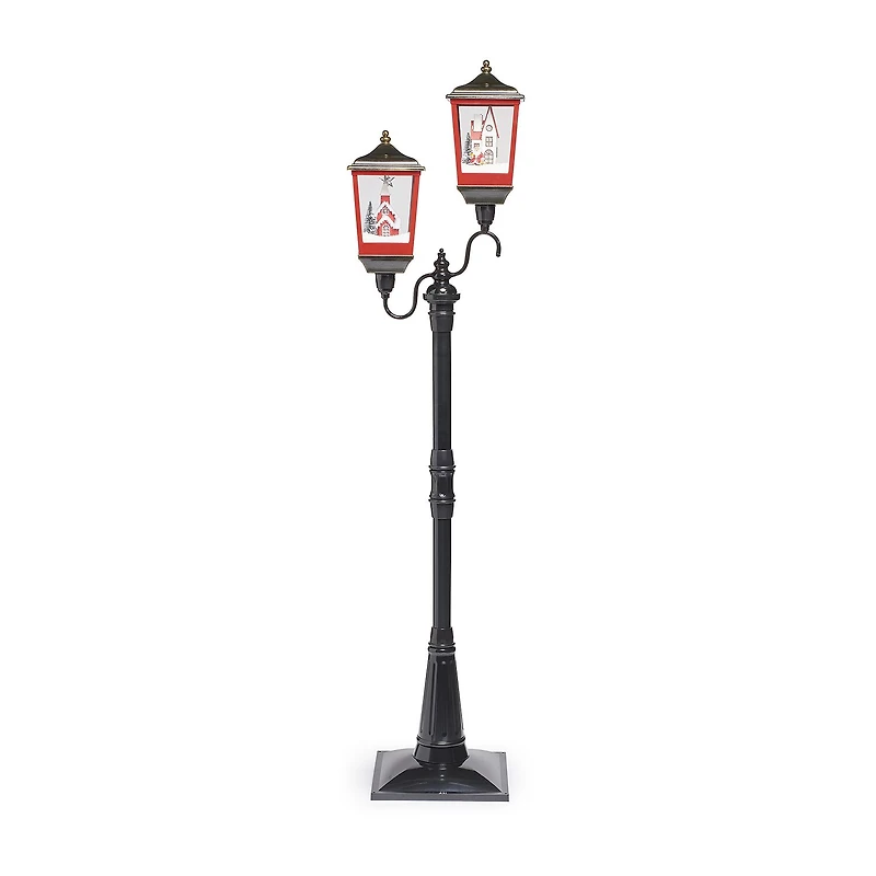 Roman 78in Musical Led Double Lamp Plays Music Christmas Tabletop Decor