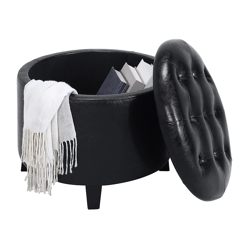 Designs4Comfort Round Ottoman