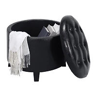 Designs4Comfort Round Ottoman
