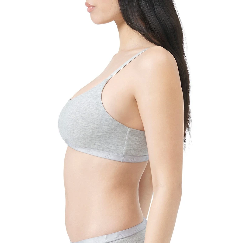 Adidas Cotton Scoop Bralette-4A0193