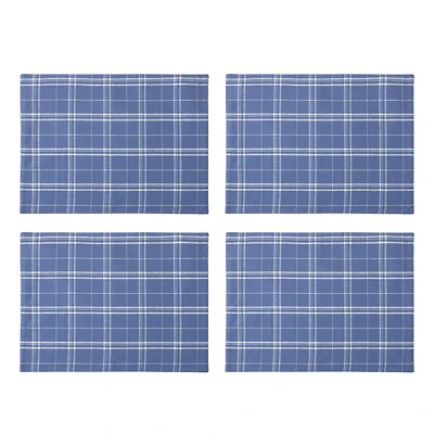 Linden Street Windowpane 4-pc. Placemat
