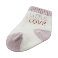 Huggies Baby Girls Multi-Pack 6 Pair Quarter Ankle Socks