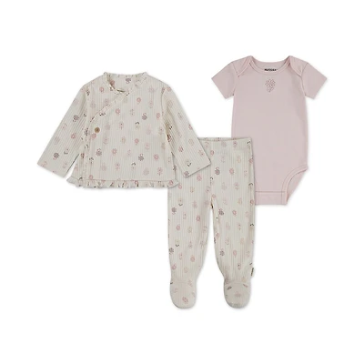 Huggies Baby Girls 3-pc. Pant Set