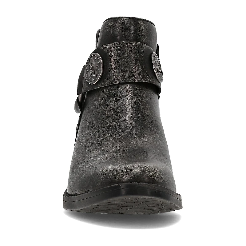 Frye and Co. Womens Helia Stacked Heel Booties