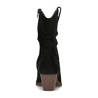 Frye and Co. Womens Talvi Stacked Heel Slouch Boots