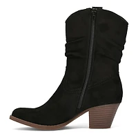 Frye and Co. Womens Talvi Stacked Heel Slouch Boots