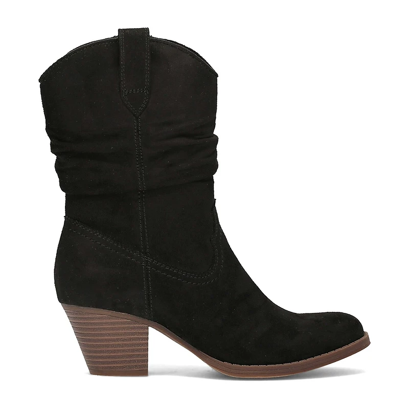 Frye and Co. Womens Talvi Stacked Heel Slouch Boots