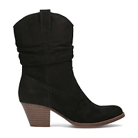 Frye and Co. Womens Talvi Stacked Heel Slouch Boots