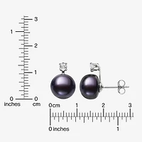 Cultured Freshwater Pearl Sterling Silver Round 2-pc. Jewelry Set