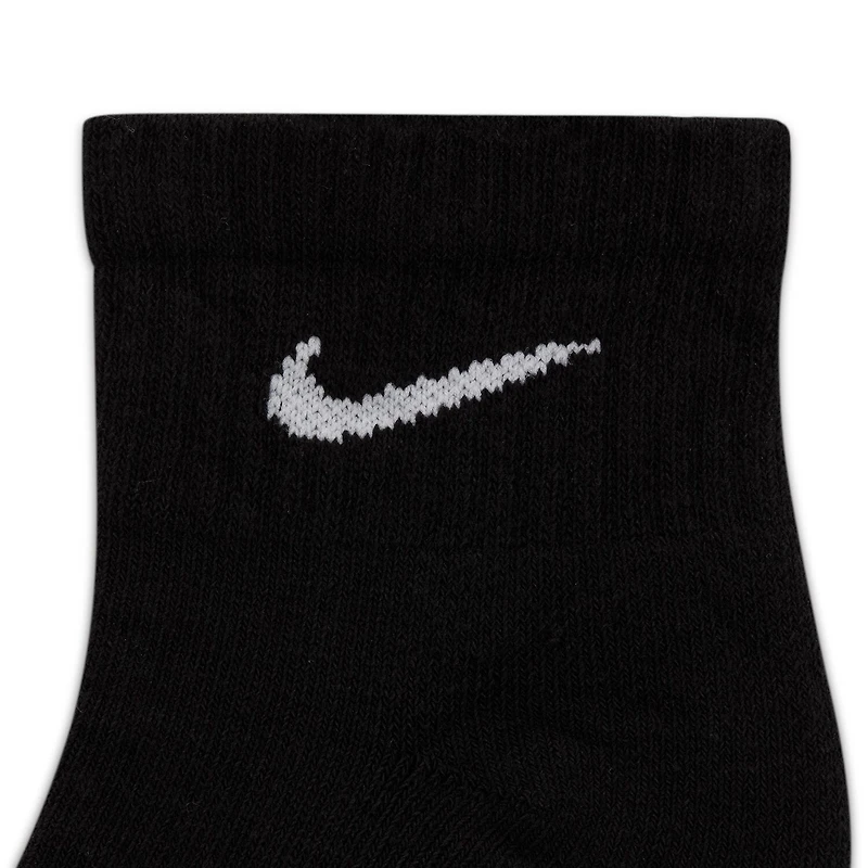 Nike Everyday Cushioned Unisex Adult Multi-Pack Pair Quarter Ankle Socks