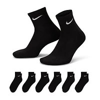 Nike Everyday Cushioned Unisex Adult Multi-Pack Pair Quarter Ankle Socks
