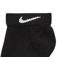Nike Everyday Cushioned Unisex Adult Multi-Pack 6 Pair Low Cut Socks