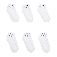 Nike Everyday Cushioned Unisex Adult Multi-Pack 6 Pair Low Cut Socks