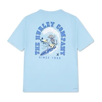Hurley Big Kid Boys Crew Neck Short Sleeve Regular Fit Graphic T-Shirt