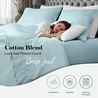 SUPERIOR® Imperia Dash Stitch 600tc Sheet Set