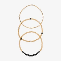 Bijoux Bar Delicates Womens 3-pc. Bracelet Set