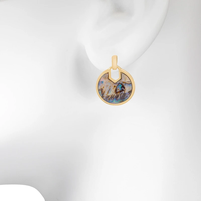 Bijoux Bar Delicates Womens Round Drop Earrings