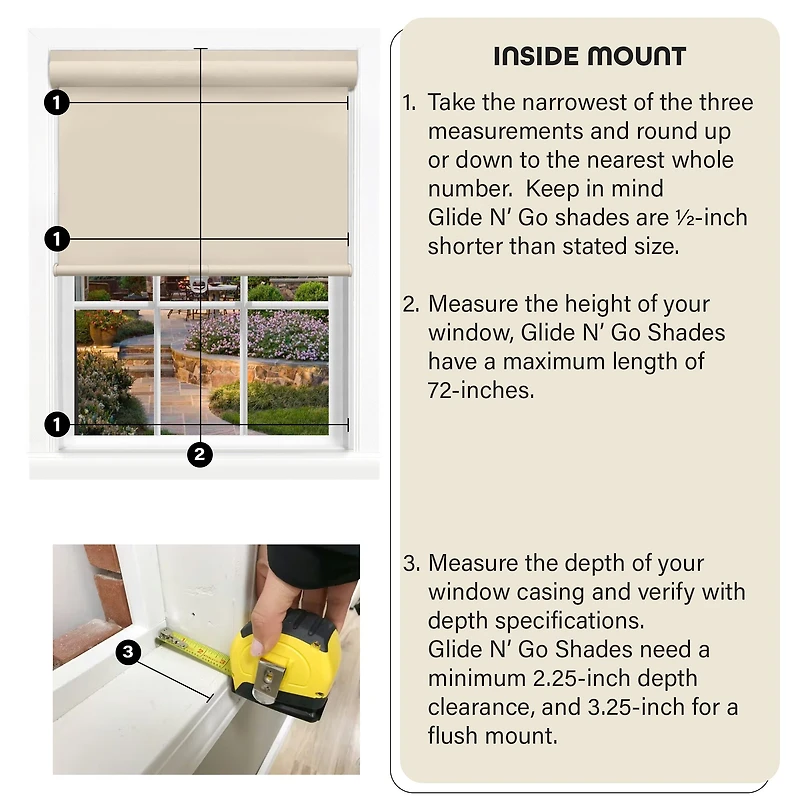 Achim Cordless 100% Blackout Roller Shade