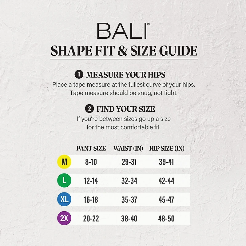 Bali Passion For Comfort Minimizer Body Shaper Df1009