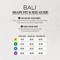 Bali Passion For Comfort Minimizer Body Shaper Df1009