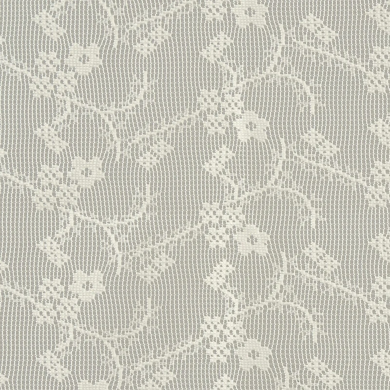 Sweet Home Collection Priscilla Rod Pocket Swag Valance