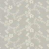 Sweet Home Collection Priscilla Rod Pocket Swag Valance